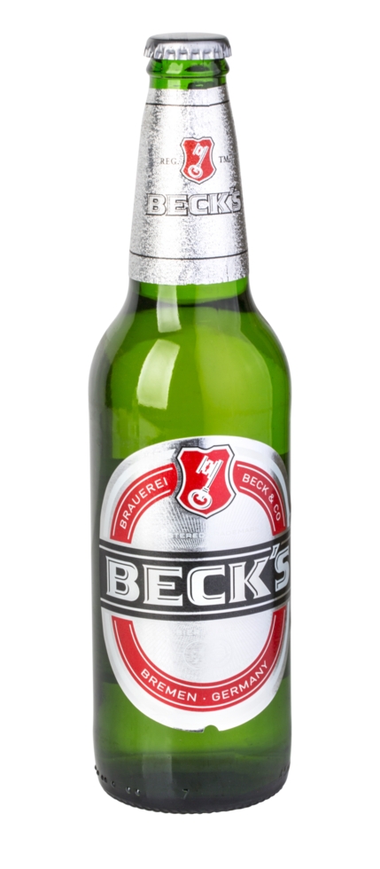 becks original beer bottle free png